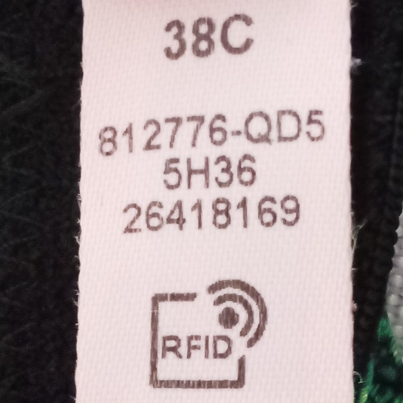 Victoria's Secret Bra 38C Underwire Push-up Floral Flower - Picture 4 of 5